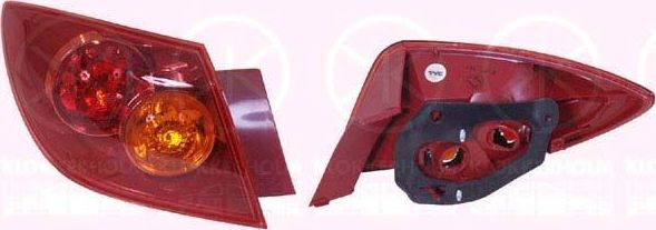 Фонарь задний Klokkerholm левый для Mazda 3 I (BK) 2003-2006. Артикул 34760713