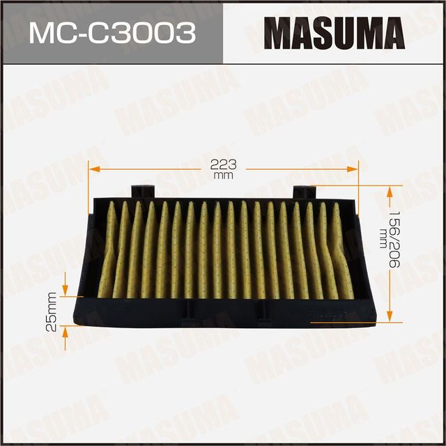 Салонный фильтр Masuma для Mitsubishi Space Runner II 1999-2002. Артикул MC-C3003