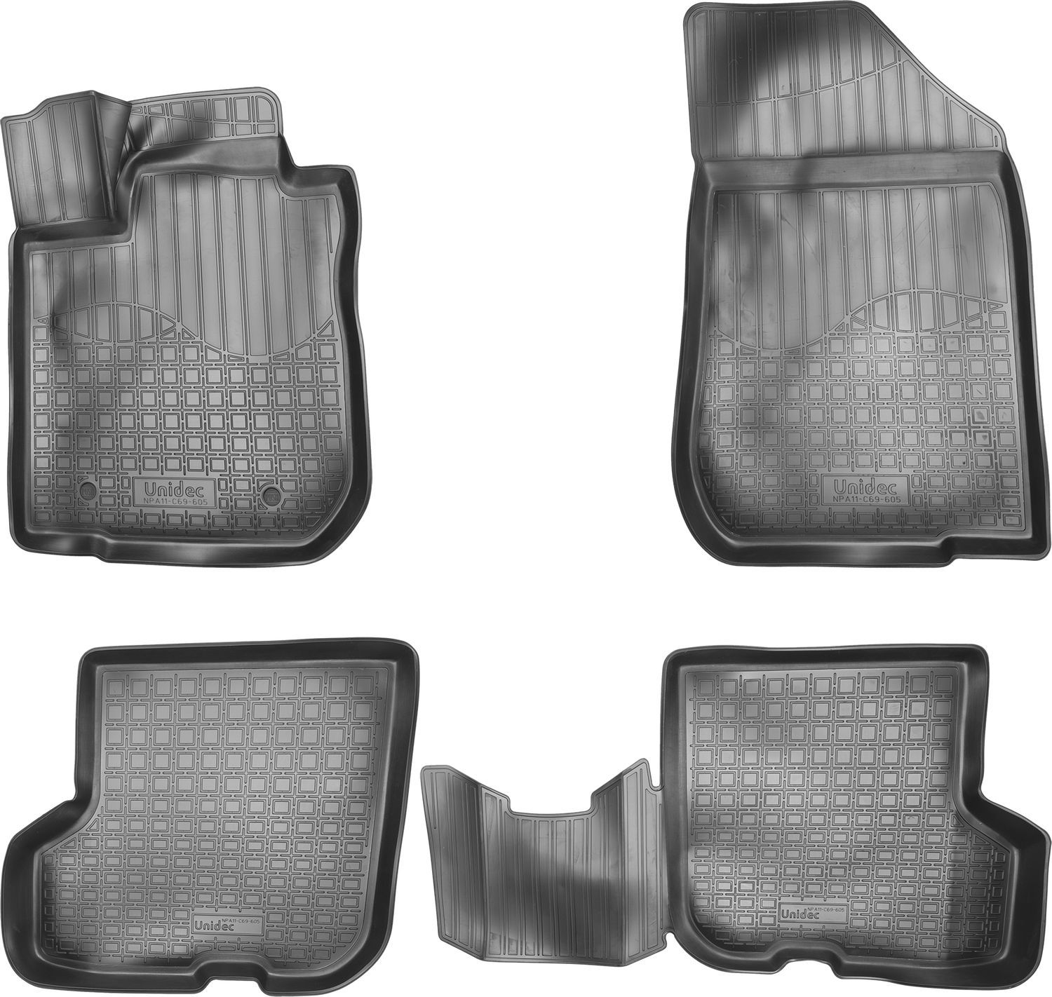 Коврики Норпласт для салона Renault Sandero II B52 2014-2026. Артикул NPA11-C69-605