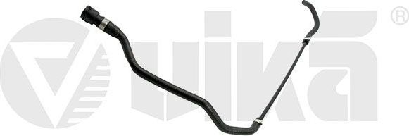 Патрубок радиатора (системы охлаждения) Vika (резина). Артикул 11260301
