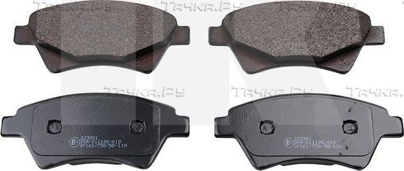 Тормозные колодки NK передние для Renault Scenic II 2003-2008. Артикул 223951