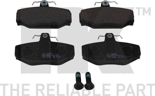 Тормозные колодки NK. Артикул 224809