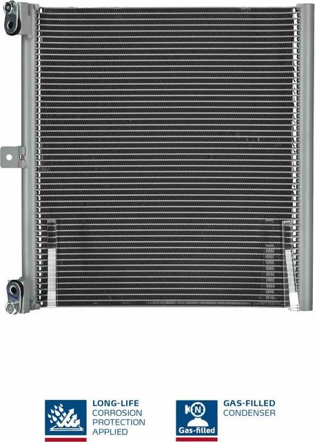 Радиатор кондиционера (конденсатор) Nissens (алюминий). Артикул 940703