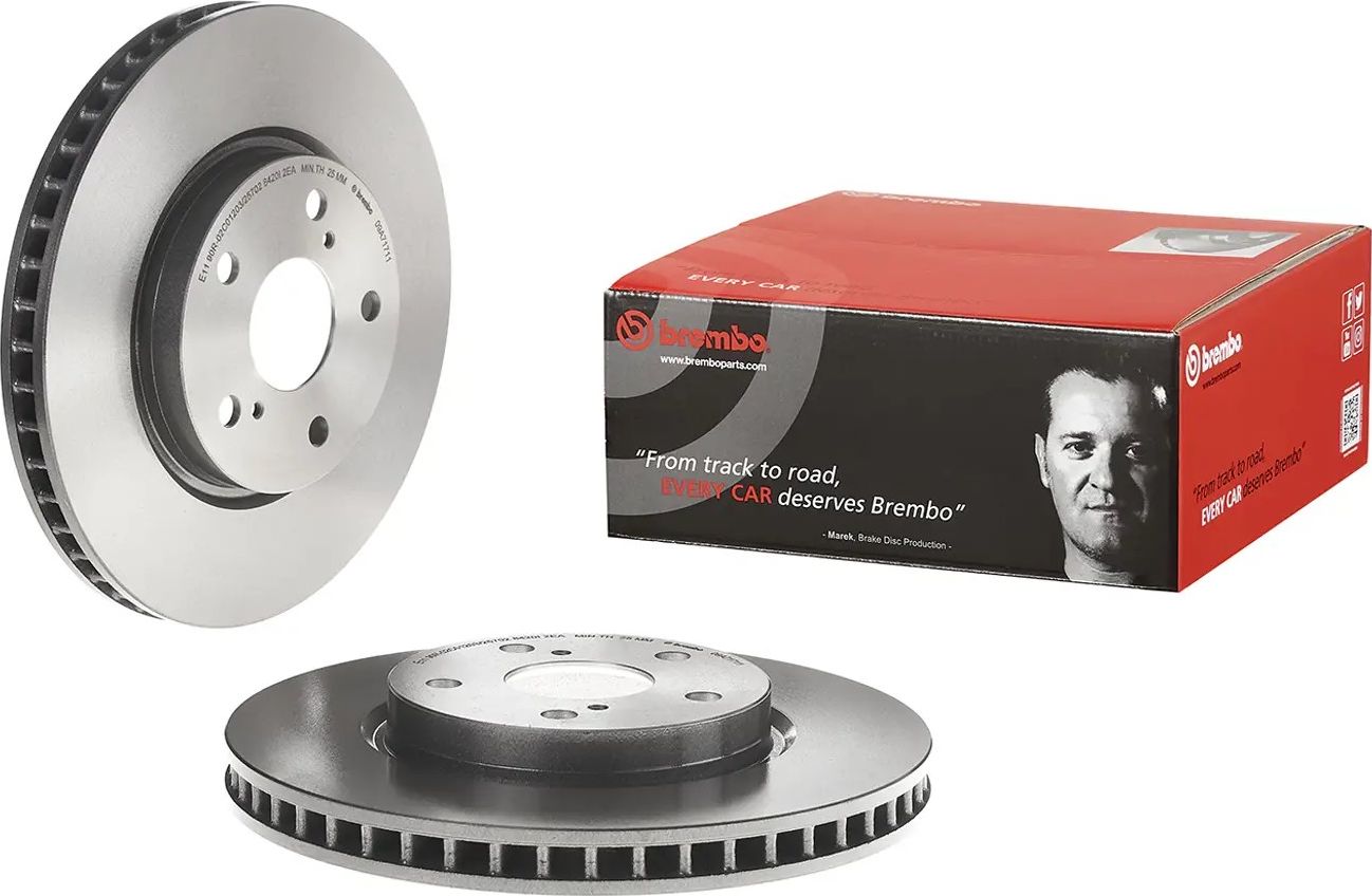 Тормозной диск Brembo PRIME LINE - UV Coated. Артикул 09.A717.11