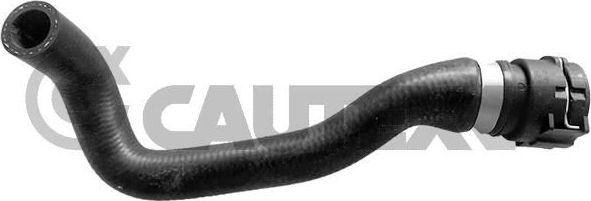 Патрубок радиатора (системы охлаждения) Cautex (EPDM (Этилен-пропиленовый каучук)). Артикул 752673