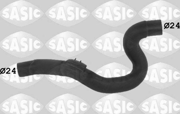 Патрубок радиатора (системы охлаждения) Sasic. Артикул 3404173