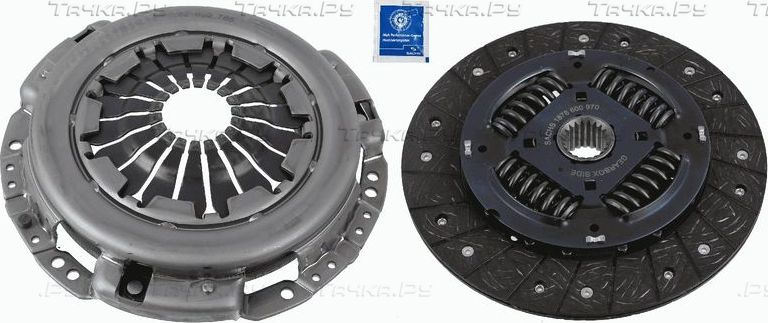 Сцепление (комплект) SACHS для Suzuki Grand Vitara III 2009-2015. Артикул 3000 950 845