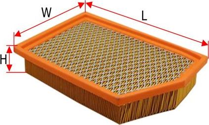 Воздушный фильтр Sakura. Артикул A-66210