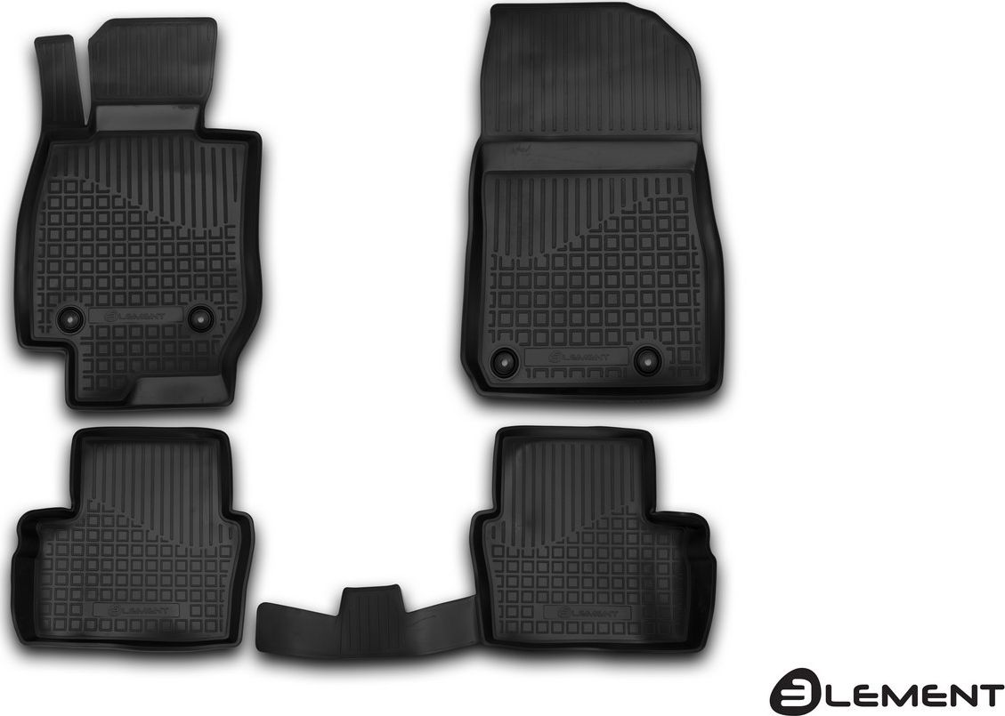 Коврики Element для салона Mazda CX-3 АКПП 2015-2026. Артикул ELEMENT3329210k
