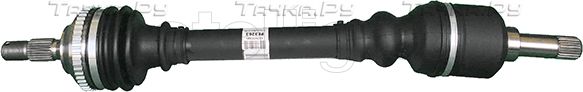 Полуось (привод в сборе, приводной вал) Metelli. Артикул 17-0733