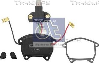 Реле-регулятор напряжения генератора DT Spare Parts для Volvo  F10 1977-1994. Артикул 2.21000