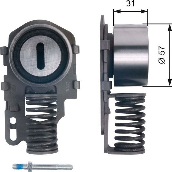Натяжной ролик (натяжитель) ремня ГРМ Gates PowerGrip® для УАЗ 3151 1998-2002. Артикул T43082