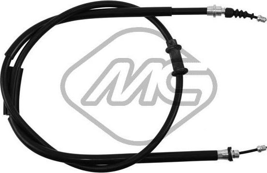 Трос ручника (тросик ручного тормоза) Metalcaucho. Артикул 81296