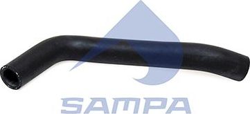 Патрубок системы охлаждения (радиатора) Sampa. Артикул 011.345