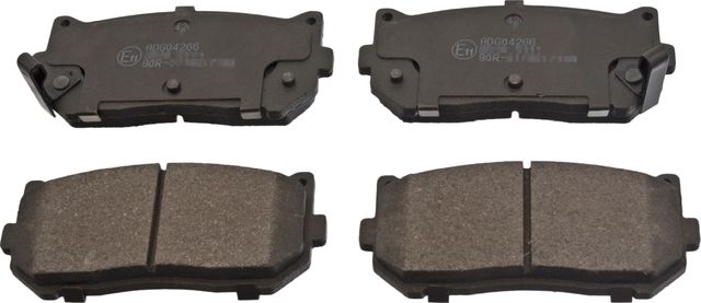 Тормозные колодки Blue Print. Артикул ADG04266