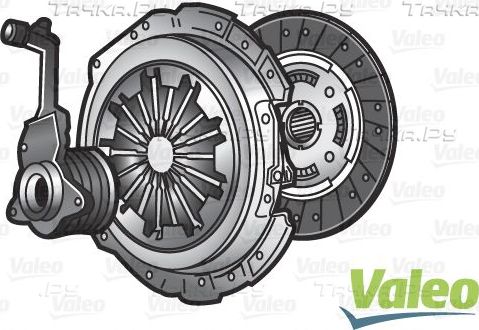 Сцепление (комплект) Valeo KIT3P (CSC) для Ford Tourneo Connect II 2013-2026. Артикул 834484