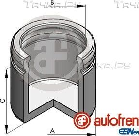 Поршень тормозного суппорта Autofren Seinsa (сталь). Артикул D025549