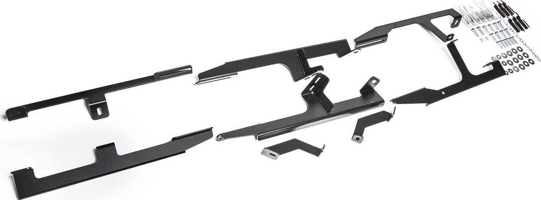 Комплект крепежа к порогам Rival для Audi Q7 II поколение 2015-2020 2020-2026. Артикул 9.0304.1