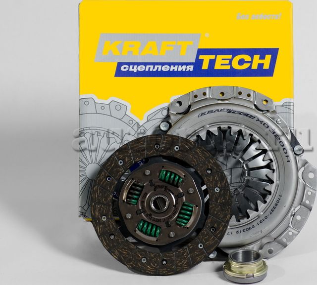 Сцепление (комплект) (в сборе) KraftTech 3P Kit для Opel Ascona C 1987-1988. Артикул W04200G