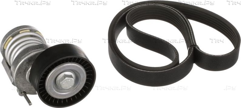 Приводной ремень поликлиновой с роликами (комплект) Gates Micro-V® для SEAT Ibiza IV 2008-2015. Артикул K036PK1078