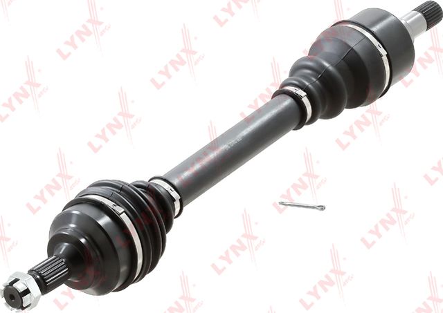 Полуось (привод в сборе, приводной вал) LYNXauto. Артикул CD-1043