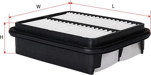 Воздушный фильтр Sakura. Артикул A-1414