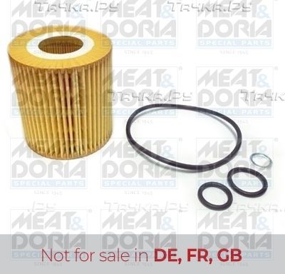 Масляный фильтр Meat & Doria для BMW 3 IV (E46) 2001-2007. Артикул 14086