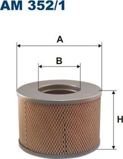 Воздушный фильтр Filtron. Артикул AM 352/1