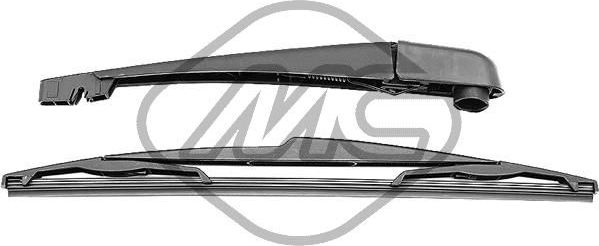 Щетка стеклоочистителя (дворник) Metalcaucho задняя для Fiat Stilo 2001-2008. Артикул 68232