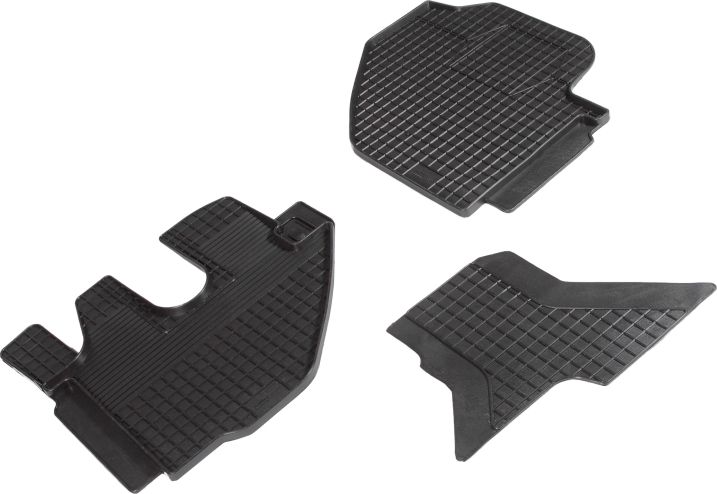 Коврики резиновые Seintex с узором сетка для салона Isuzu ELF 3.5-5.5 2014-2026. Артикул 95613