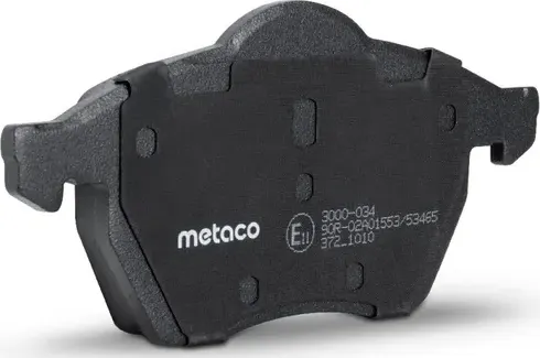 Колодки тормозные VAG A4/A6/PASAT 99- передн. (Metaco). Артикул 3000034