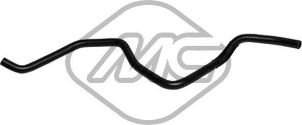 Патрубок радиатора (системы охлаждения) Metalcaucho. Артикул 07749