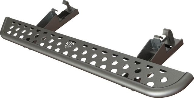 Силовые пороги STC для Toyota Land Cruiser 200 2008-2015 цельная ступень. Артикул STC-TLC200-S-C1