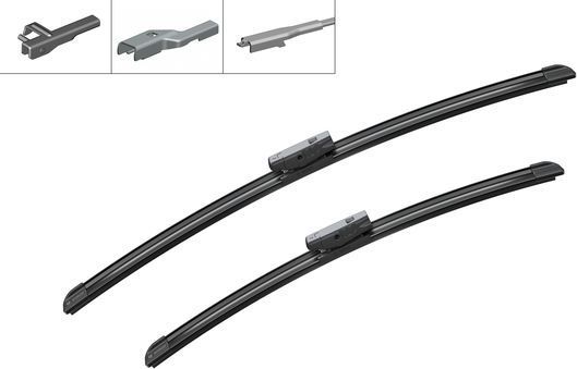 Щетки стеклоочистителя (дворники) Bosch Многофункциональный зажим Aerotwin. Артикул 3 397 014 123