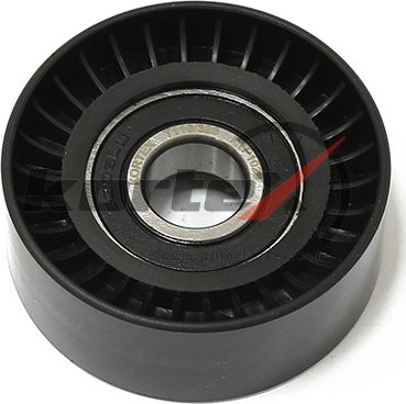 РОЛИК РЕМНЯ ПРИВ. AUDI Q7/VW TOUAREG 2.7D-4.2D ОБВОДНОЙ (Kortex). Артикул KTP1029