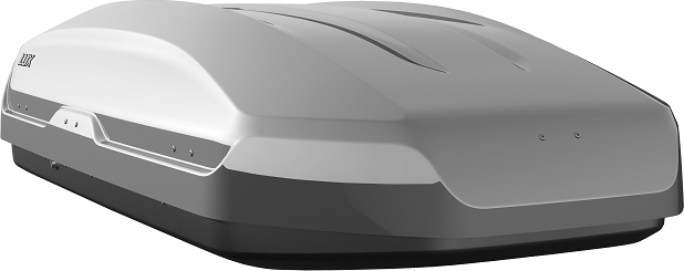 Автомобильный бокс Lux TAVR 175 серый глянец (450 л, 175х85х40 см). Артикул 791071