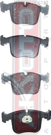 Тормозные колодки Akyoto Packing AKYOTO передние для BMW 8 I (E31) 1990-1996. Артикул AKD-1027