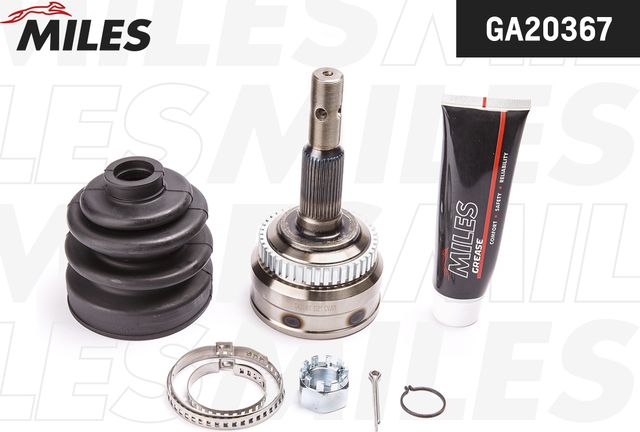 Шрус наружный (граната) Miles передний для Opel Vectra A 1988-1995. Артикул GA20367