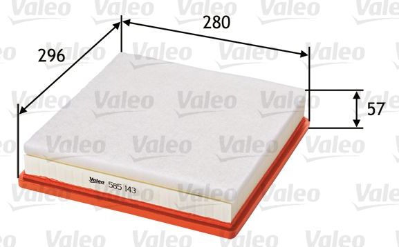 Воздушный фильтр Valeo. Артикул 585143