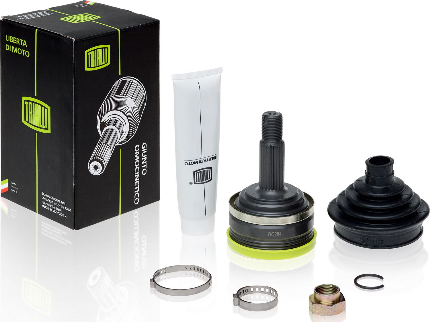Шрус внутренний (граната) Trialli передний для Lada Granta I 2011-2026. Артикул GO 284