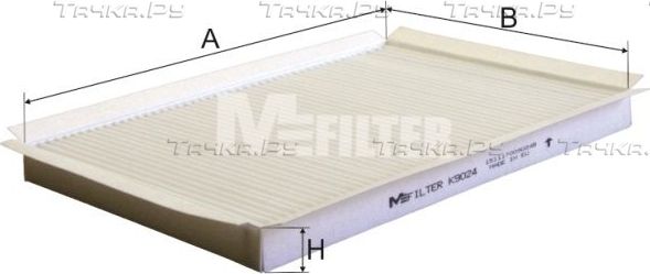 Салонный фильтр MFilter для Hyundai i30 I 2007-2012. Артикул K 9024