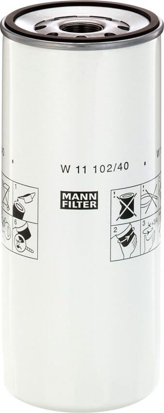 Масляный фильтр Mann-Filter. Артикул W 11 102/40