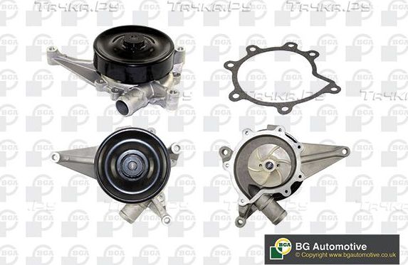 Помпа (водяной насос) BGA для Jaguar XJ IV (X351) 2012-2026. Артикул CP8258