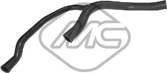 Патрубок радиатора (системы охлаждения) Metalcaucho нижний для Renault Clio II 1998-2005. Артикул 08721