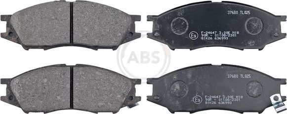 Тормозные колодки ABS. Артикул 37680