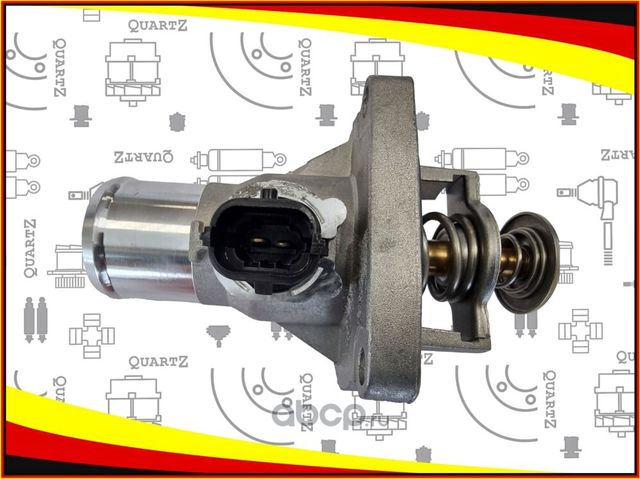 Термостат в сборе (алюминий) (Quartz). Артикул QZ96984104