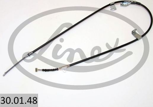 Трос ручника (тросик ручного тормоза) Linex. Артикул 30.01.48