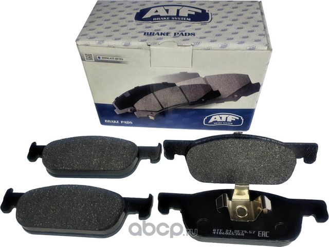 Колодки тормозные передние 2 (ATF). Артикул 212E3957