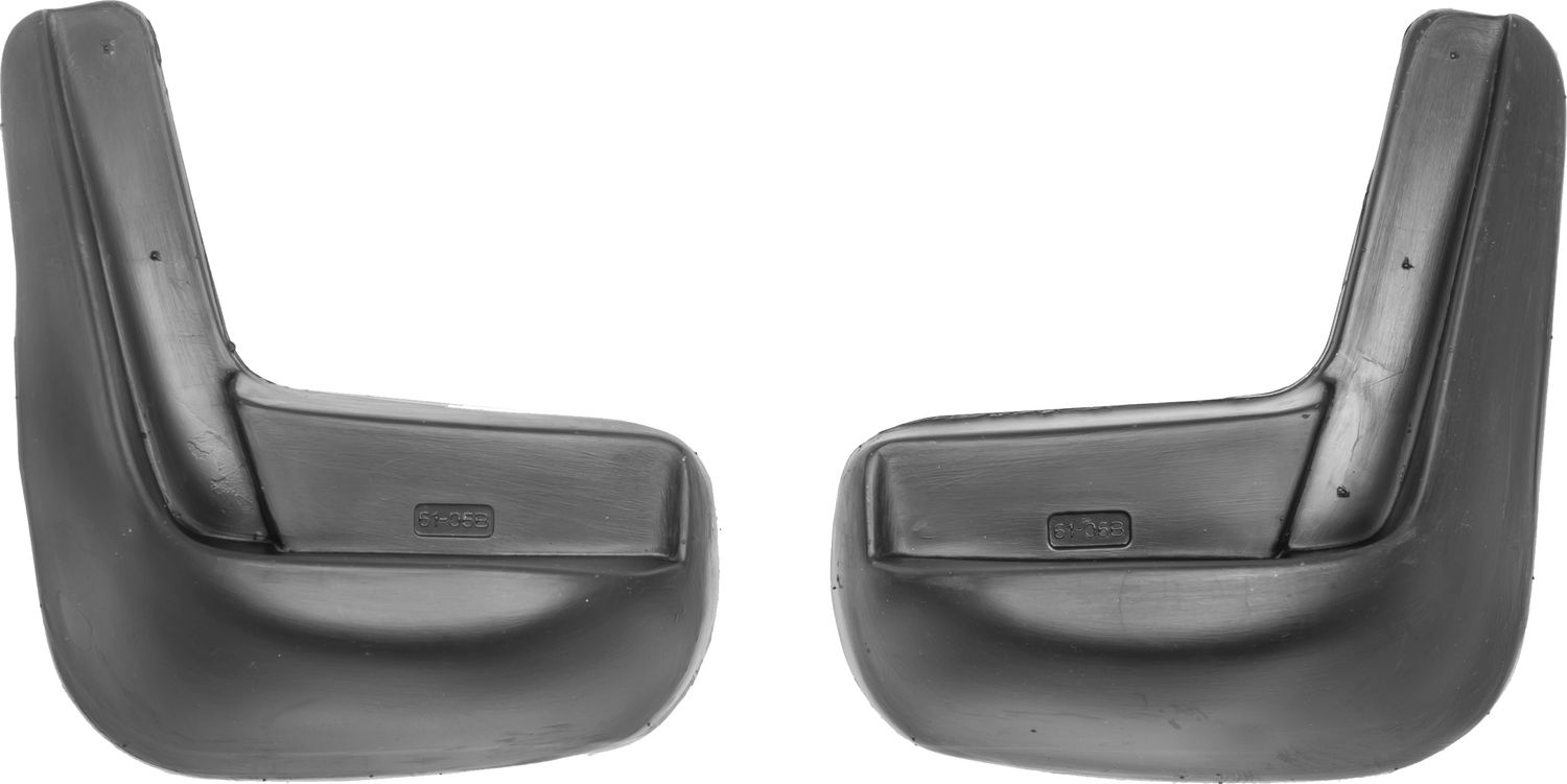 Брызговики 3D Norplast для Nissan Almera G15 2013-2026. Задняя пара. Артикул NPL-Br-61-06B