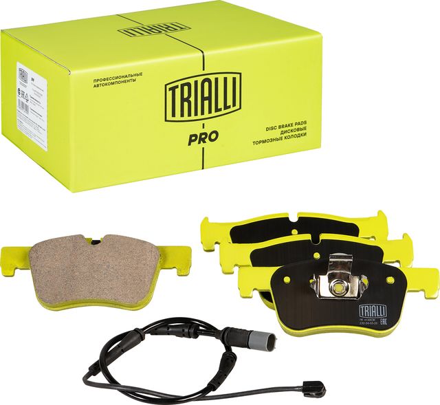 Тормозные колодки Trialli (Керамика). Артикул PF 4140CR